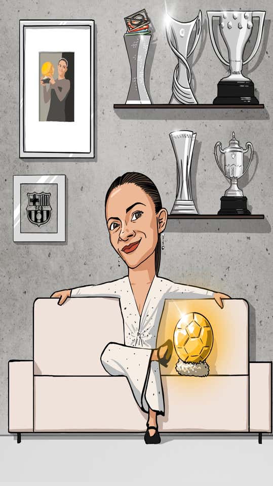Aitana Bonmatí consigue su segundo Balón de Oro tras otra temporada de ensueño.