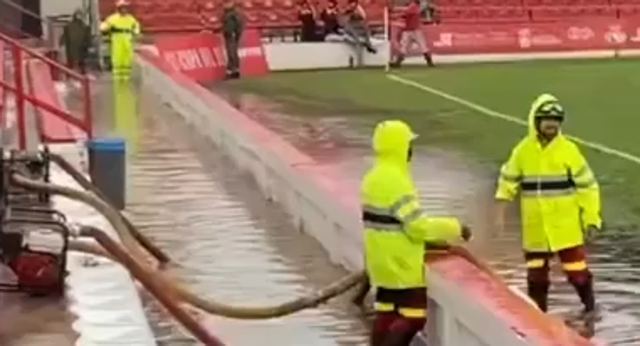 El Chiclana – Osasuna ha sido suspendido por la DANA.