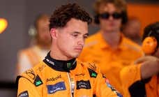 Lando Norris manda un mensaje a un Verstappen obligado a remontar