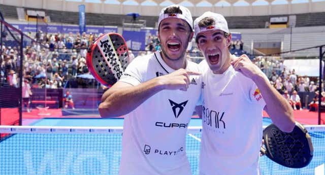 Galán y Lebrón no juegan juntos la semifinal del Mundial de pádel