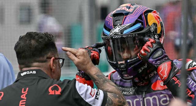‘Cabeza’: la palabra más usada en el trascendental día de Jorge Martín