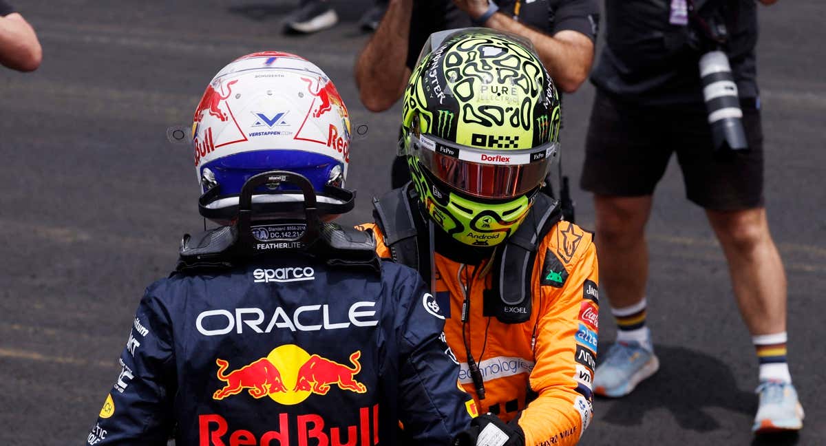 Verstappen acaricia su cuarto título./REUTERS