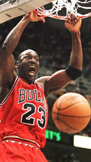 Michael Jordan. AFP