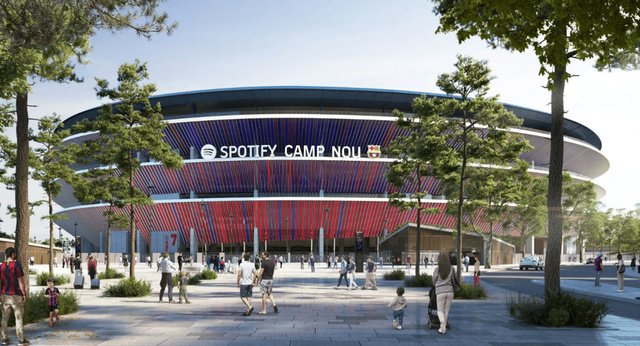 El estado del césped y los palcos VIP certifican que es imposible que el Camp Nou esté para enero