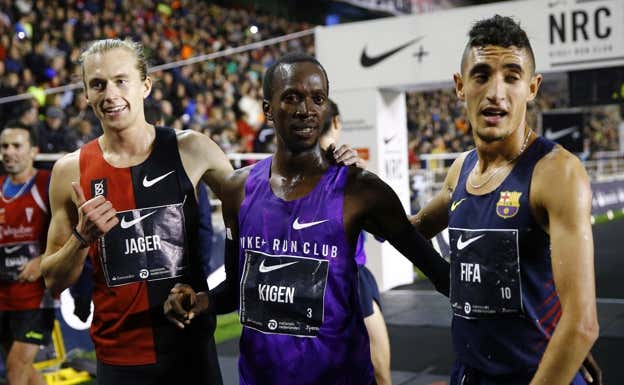Ganadores del 2015 en la San Silvestre.