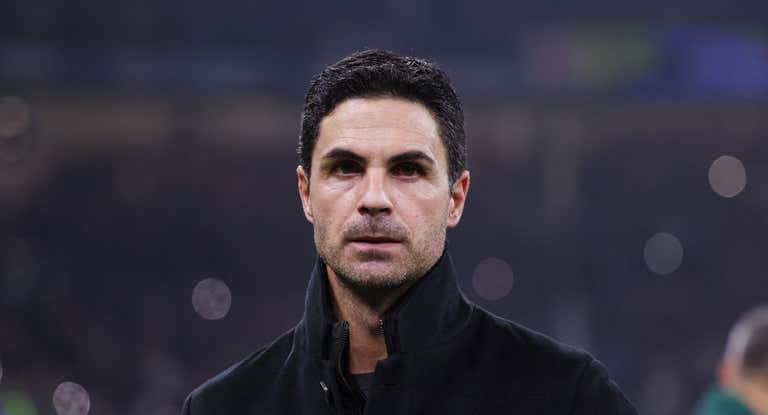 Arteta, en un partido del Arsenal.