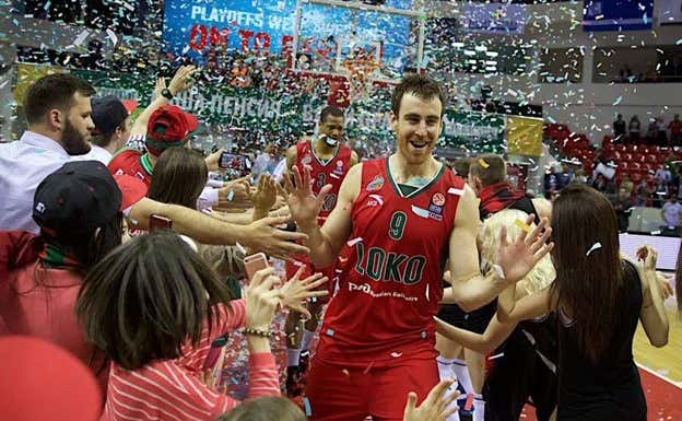 Víctor Claver en su etapa en Krasnodar. Las Provincias