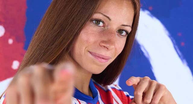 Xènia Pérez y el día que el Calderón predijo su fichaje por el Atlético: “Era muy pequeñita… Siempre tuve esa esperanza”