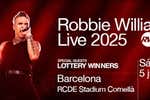 En medio del ruido del Bernabéu... Robbie Williams «elige» el RCDE Stadium del Espanyol para su único concierto en España