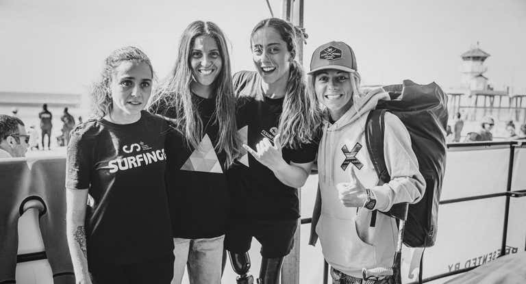 El equipo español en el Mundial de Parasurfing. </p><p>