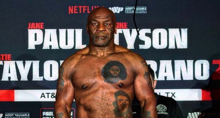 Mike Tyson.