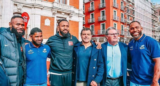 Los primos internacionales con España y Fiji que se han reencontrado en Valladolid