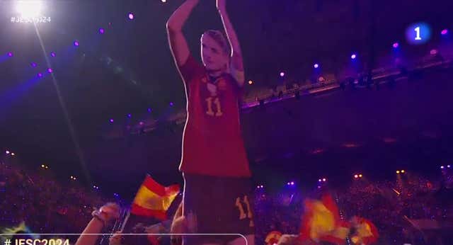 Una Alexia Putellas de cartón en Eurovisión Júnior retrata el cambio de paradigma del fútbol español