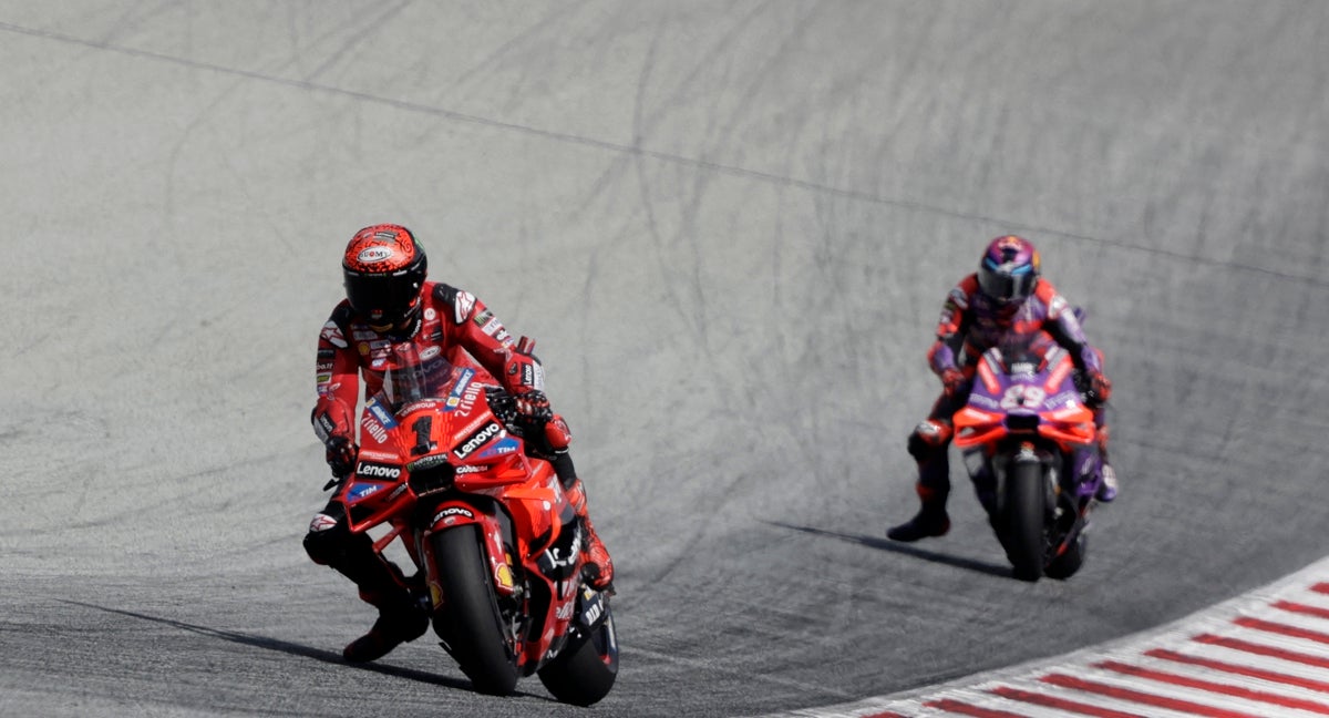 Pecco Bagnaia y Jorge Martín.