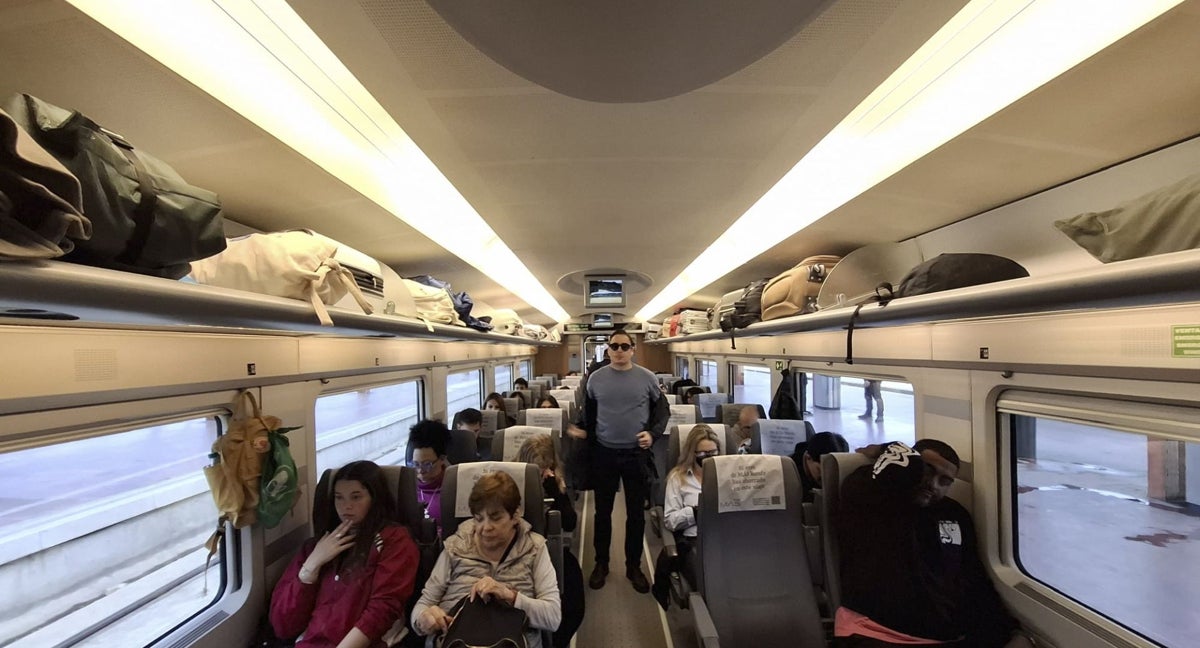 Un tren de Renfe.