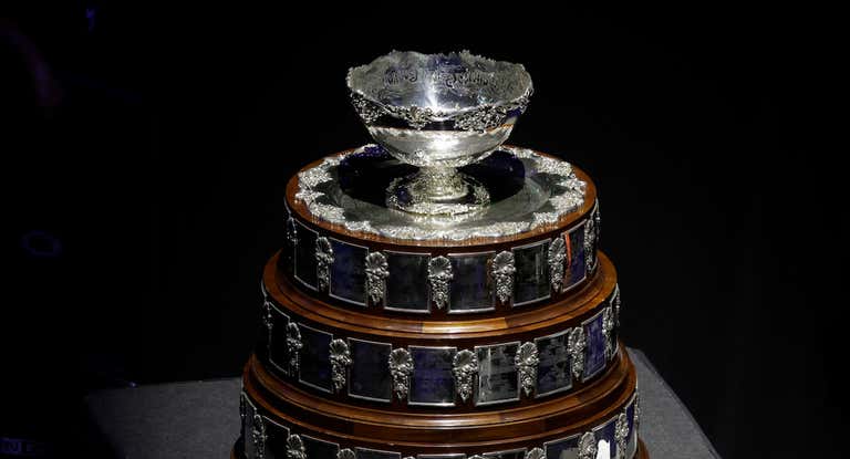 El equipo campeón de la Davis Cup recibe la mítica Ensaladera.