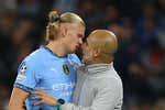 Erling Haaland se rinde a Pep Guardiola tras su renovación: «Probablemente, sea el mejor entrenador que ha existido jamás»