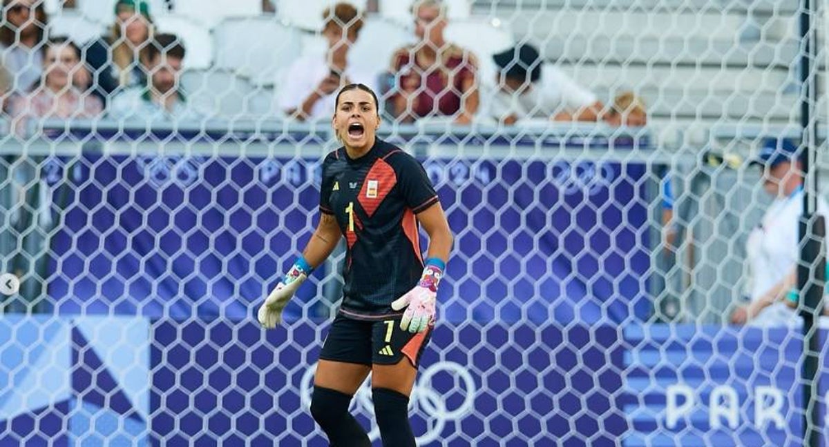 Misa Rodríguez durante un partido con la Selección.