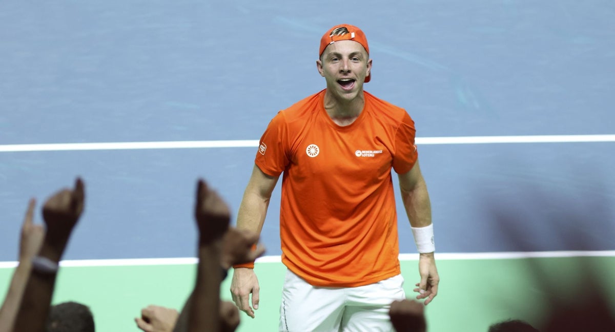 Griekspoor, tras el triunfo ante Struff.