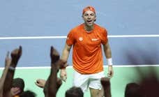 Griekspoor mete a Países Bajos en la primera final de la Copa Davis de su historia