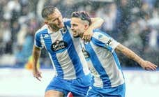 Helton y Mella salvan un punto para el Deportivo y evitan que el Sporting aproveche el pinchazo del líder