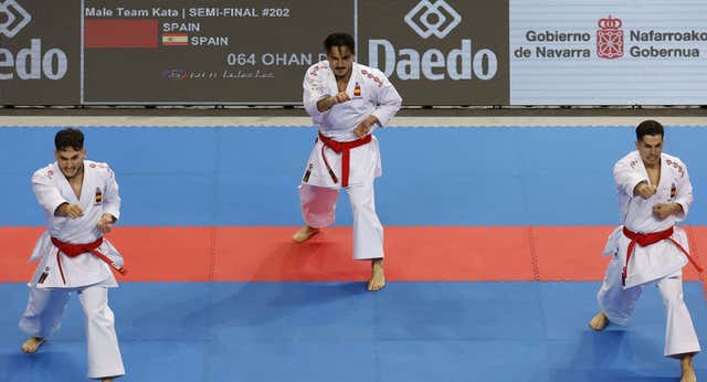 España logra tres medallas de bronce en la Copa del Mundo de Kárate