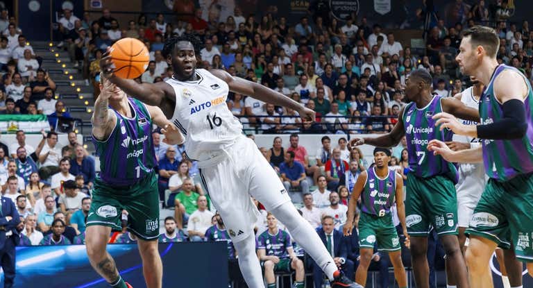 Usman Garuba, en la final de la Supercopa en Murcia.