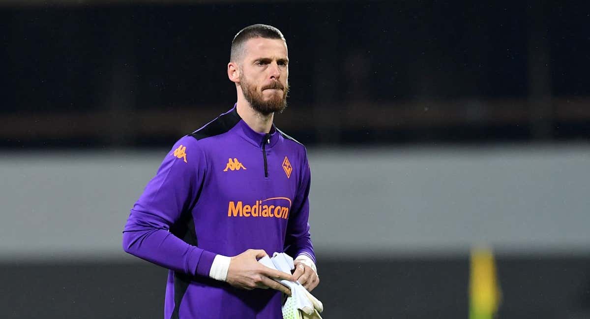 De Gea, en la Fiorentina.