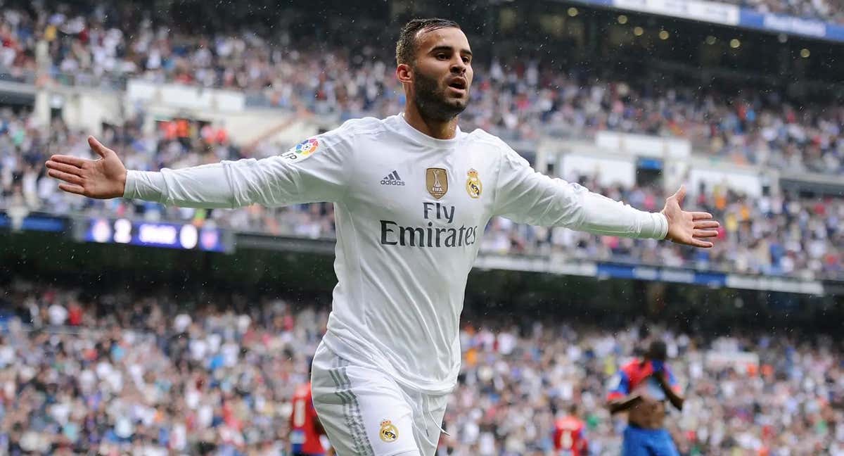 Jesé Rodríguez, durante un partido del Real Madrid.