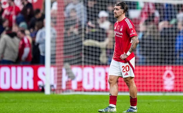 Jota Silva fue titular el sábado contra el Ipswich Town. Getty Images