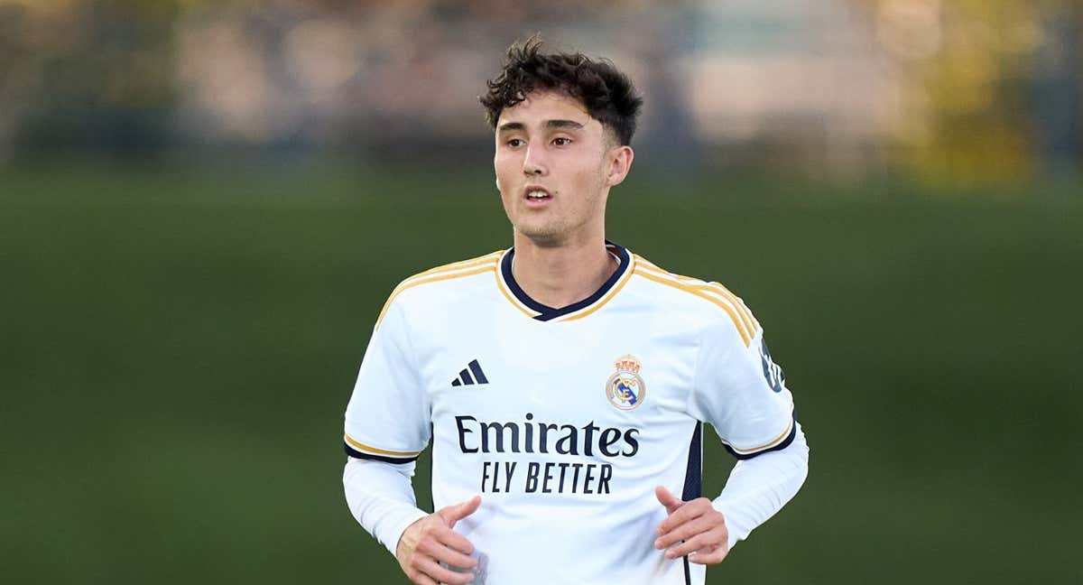 Jesús Fortea en un partido con el Real Madrid./Getty