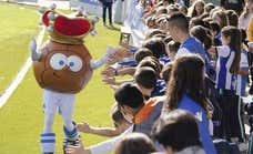 Así es Txurdin, la mascota de la Real Sociedad