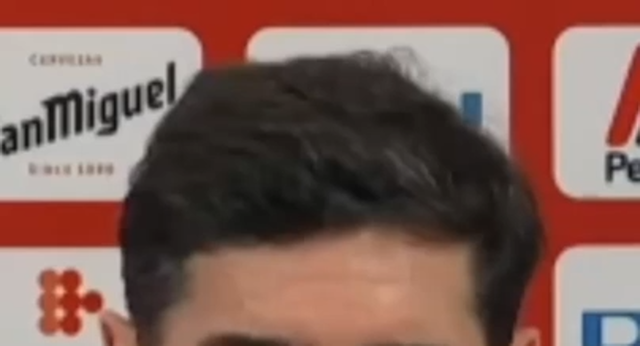 Marcelino sorprendió con su respuesta a la pregunta de cómo se sale de la adversidad en la que se encuentra.