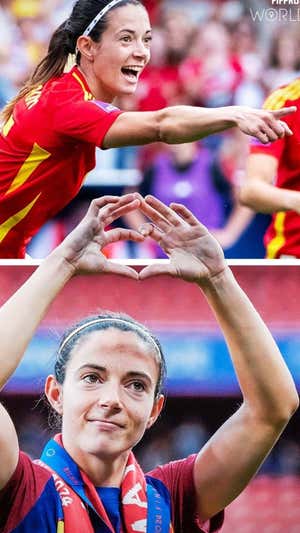 Aitana Bonmatí, jugadora del Barça y de la Selección.  FIFPRO