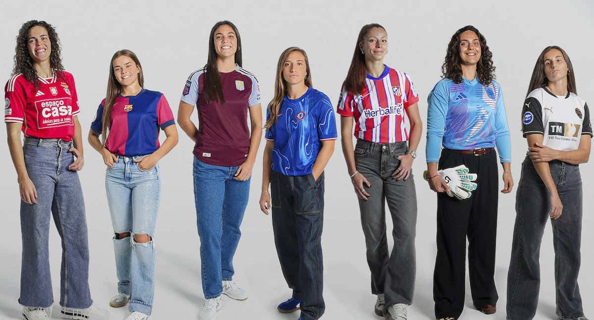 Andrea Falcón, Natalia Escot, Paula Tomás, Alejandra Bernabé, Xénia, Valenzuela.