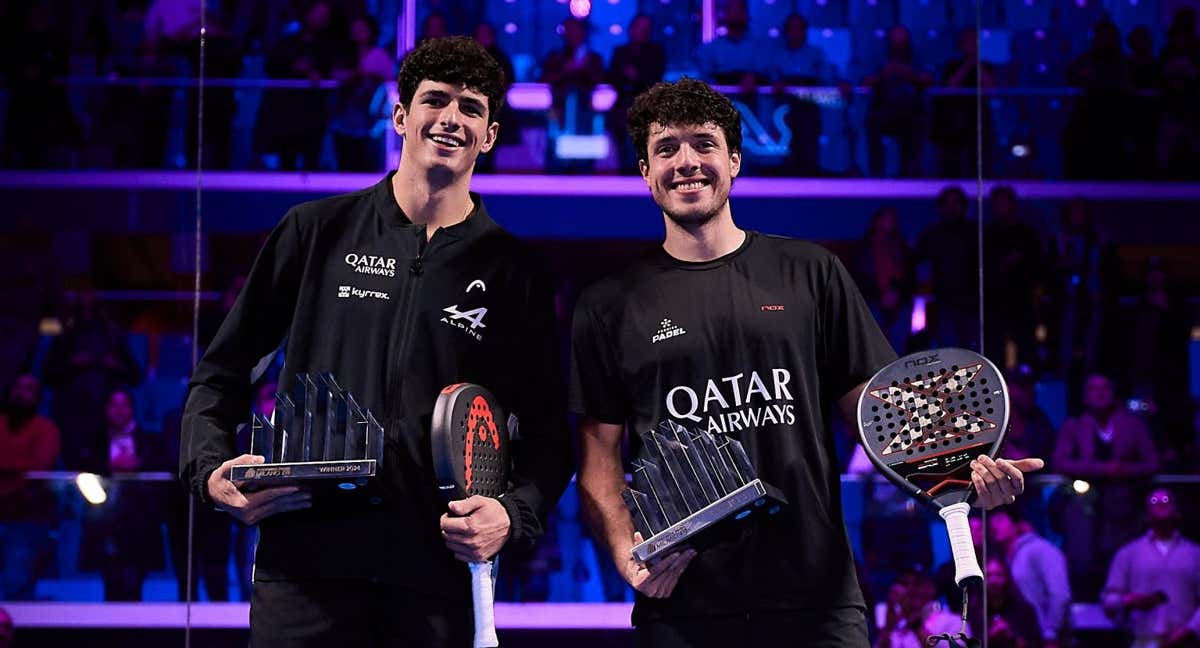 Arturo Coello y Agustín Tapia, los número 1 del mundo son grandes favoritos para ganar el Barcelona Premier Padel Finals.