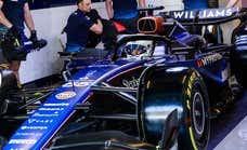 Carlos Sainz, insaciable en su primer día con Williams: líder sin parar a comer