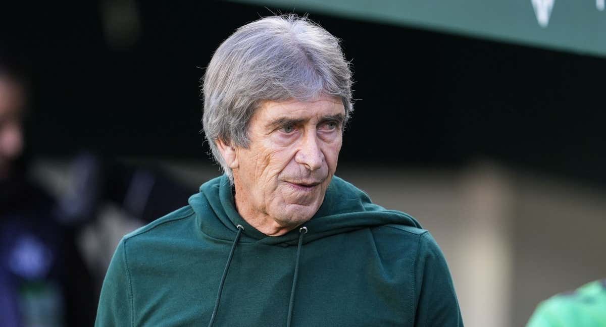 Manuel Pellegrini, durante el partido ante el Barcelona.