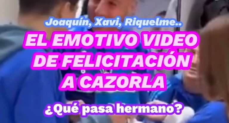 El centrocampista cumple 40 años y el Oviedo le ha preparado un emotivo vídeo con grandes personalidades del fútbol.