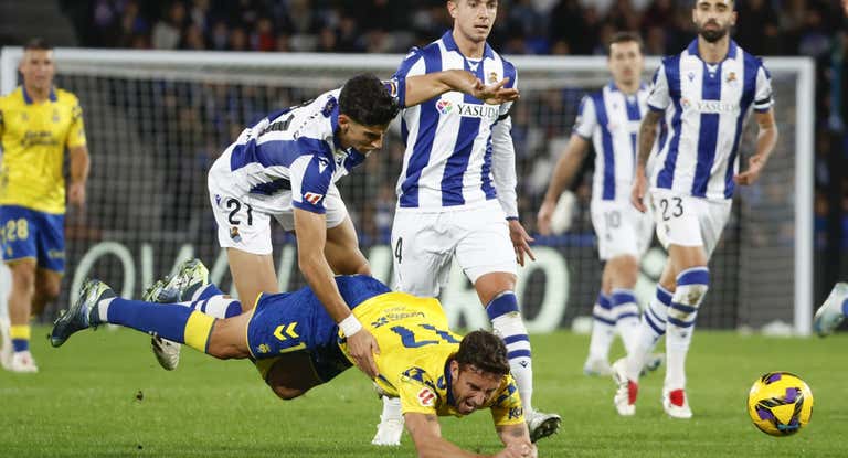 Resumen del empate entre Real Sociedad y Las Palmas.