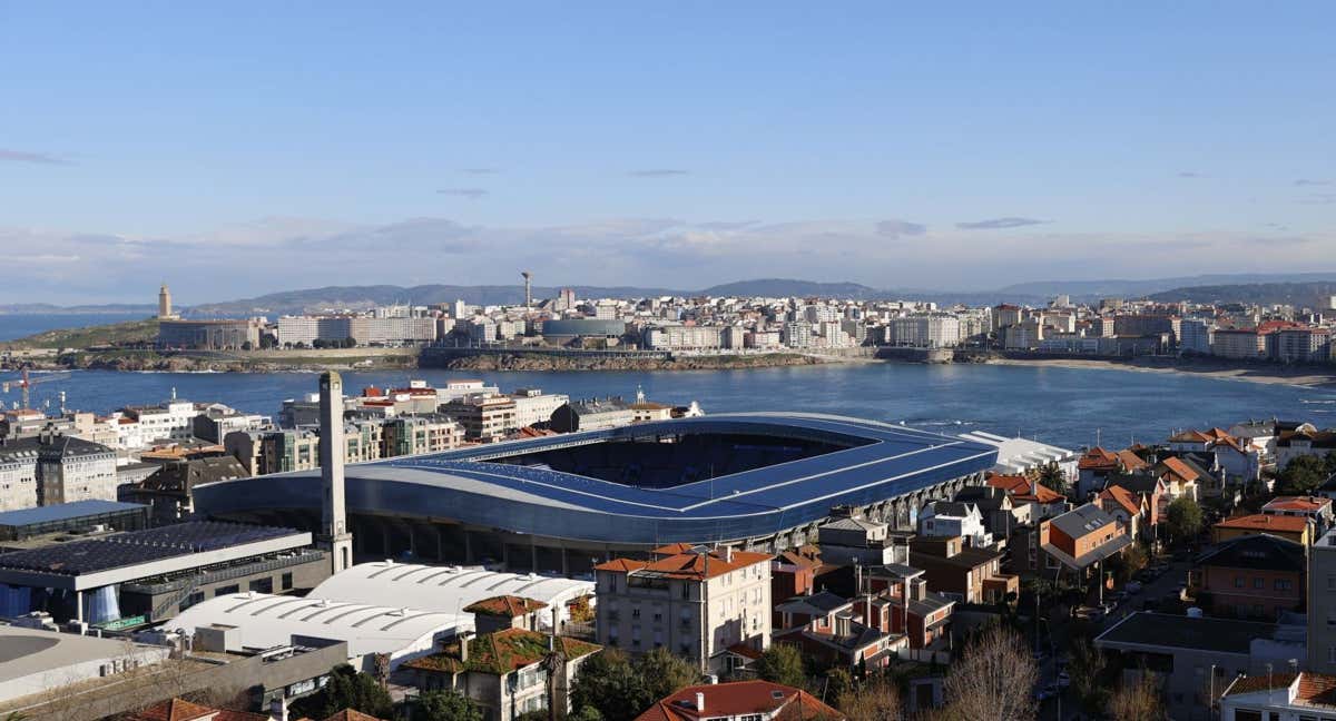 Estadio Municipal de Riazor.