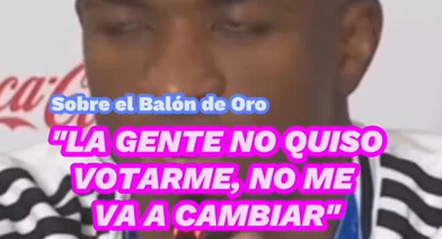 El brasileño ha hablado sobre el Balón de Oro tras ganar la Intercontinental.
