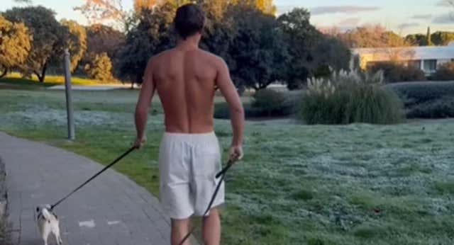 Marcos Llorente reivindica sus paseos sin camiseta a cero grados: “Sé que cuando lo subo me van a llover palos”