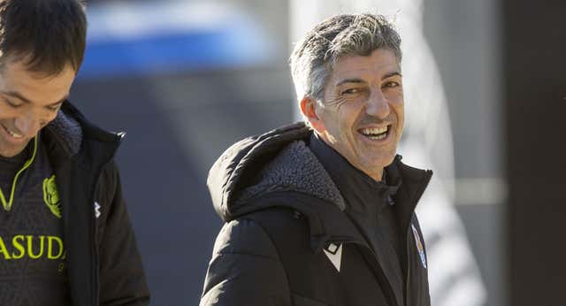 Imanol Alguacil se pone a la altura de Ormaetxea, pero no se conforma: «Lo hecho, hecho está, pero quiero más»