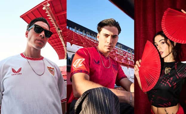 Equipaciones del Sevilla FC este año Sevilla FC