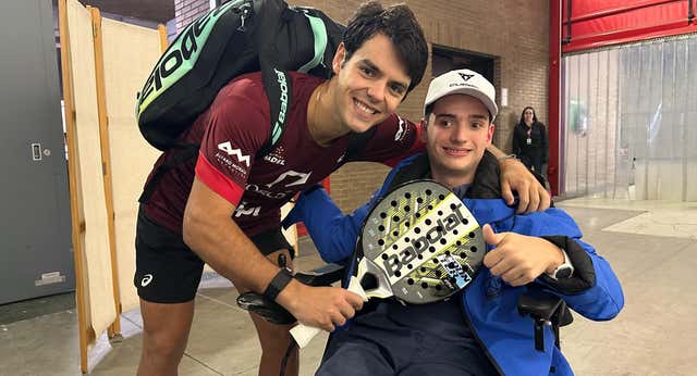 Coki Nieto, el héroe de las Premier Padel Finals, desvela su iniciativa solidaria con Morata en la San Silvestre