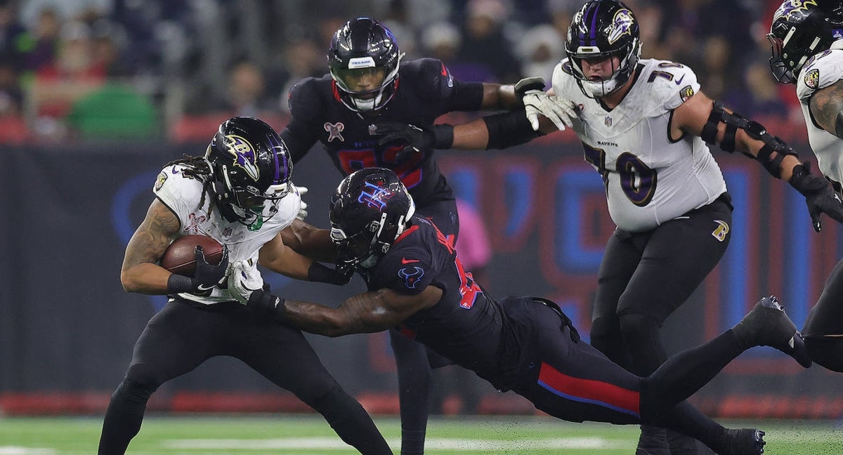 Ravens contra Texans.