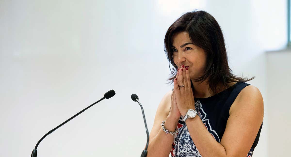 María José Rienda durante su nombramiento como presidenta del Consejo Superior de Deportes en 2018.