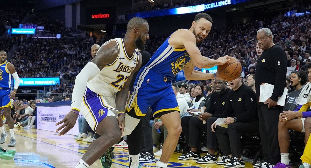 Lebron y Curry en Navidad.