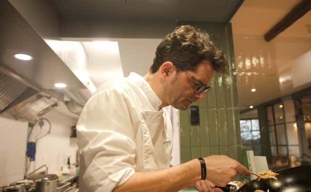 Manu Franco, en proceso creativo. RELEVO